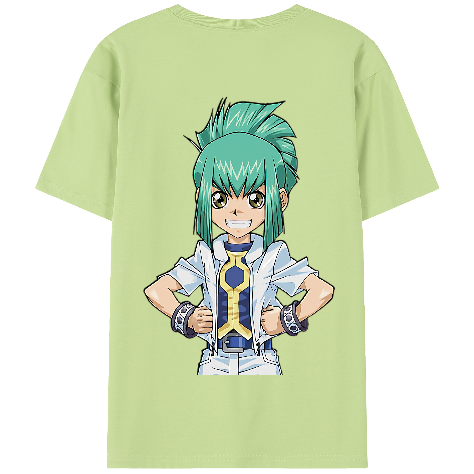 （画像用） 遊☆戯☆王 Yu-Gi-Oh! 綿100％半袖Tシャツ（背面プリント）
